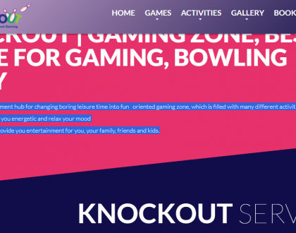 Knockout- Dining And Gaming